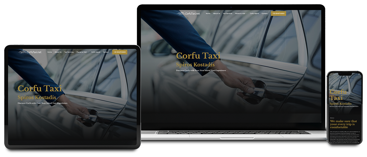 κατασκευή ιστοσελίδας taxi
