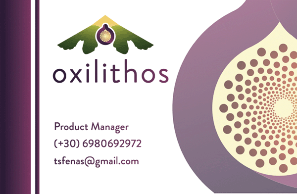 Σχεδιασμός επαγγελματικής κάρτας oxilithos